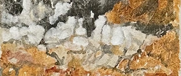 Mineral pigment textures of stone and earth